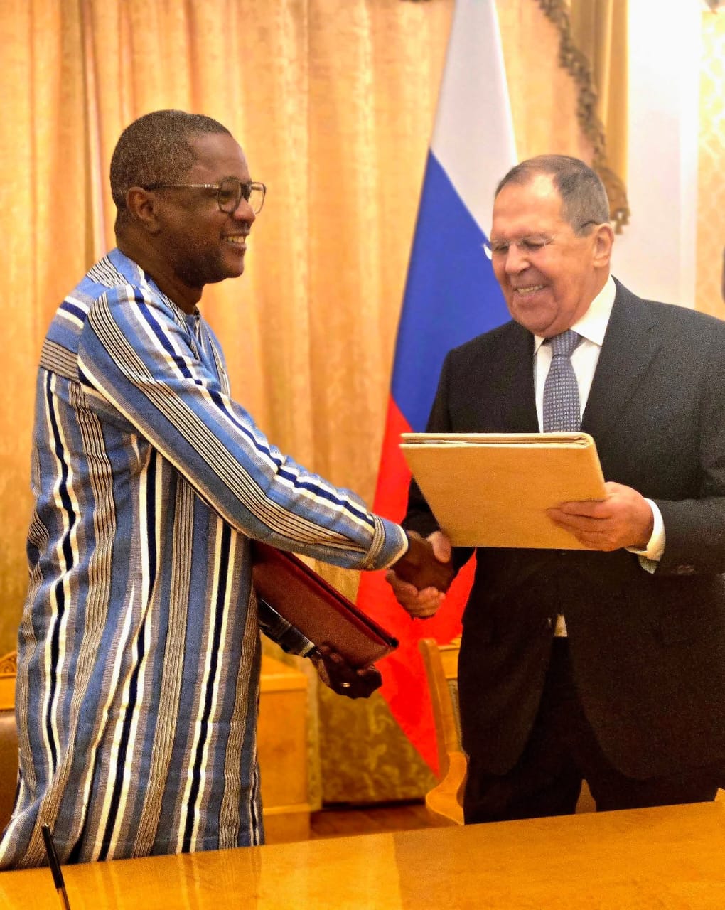 Partenariat stratégique : Le Burkina Faso et la Russie signent un accord « historique » à Moscou